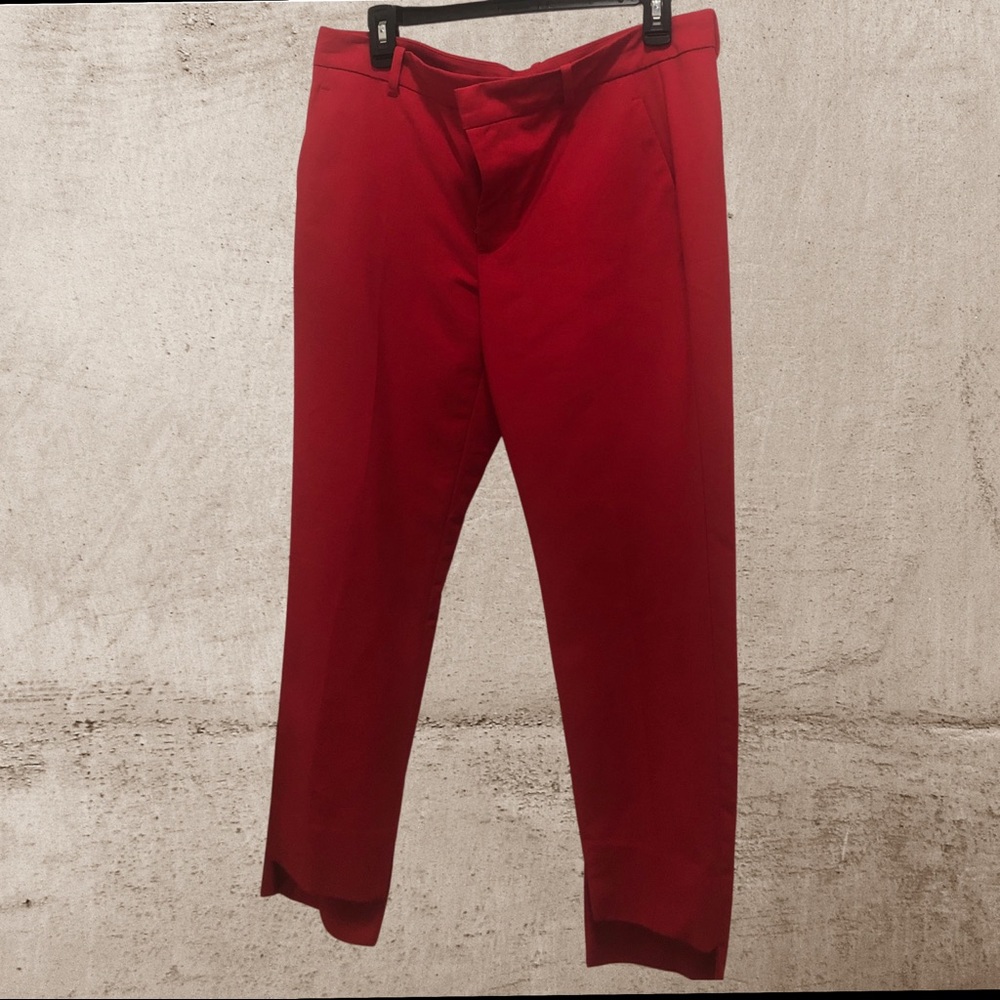 Zara red trouser